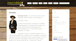 Desktop Screenshot of andrebautmitholz.de